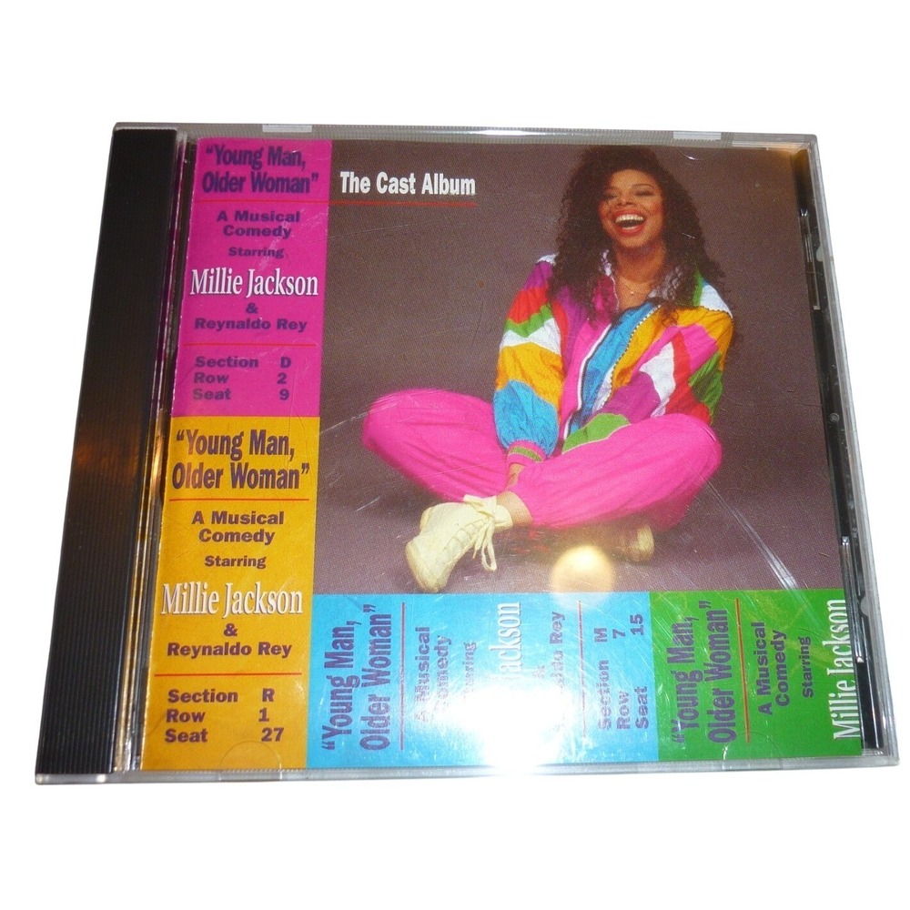 Millie Jackson Young Man Older Woman Cast Album CD 1993 Ichiban‎ ICH 1159 Soul